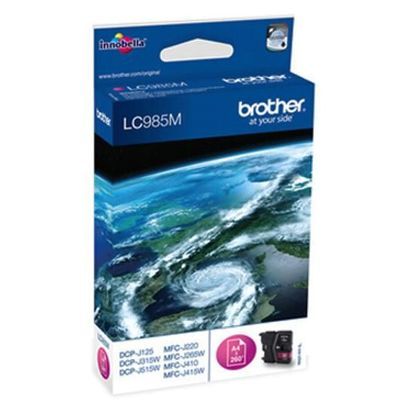 Cartus cerneala Brother LC985M ,Magenta ,260 pagini ,Original (dcpj125, dcpj315, dcpj515)