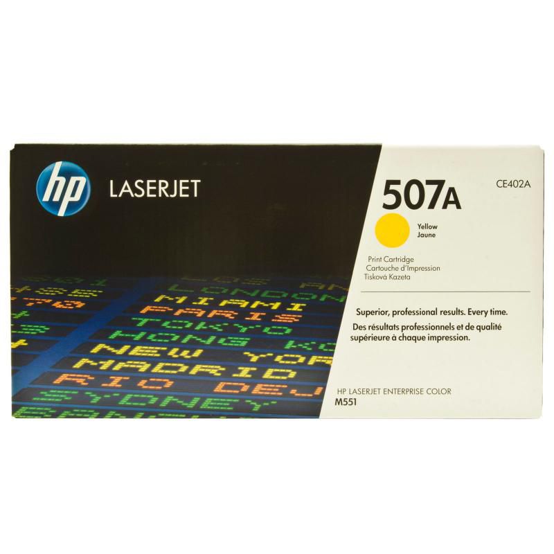 Cartus cerneala HP CE402A ,Galben ,6000 pagini ,Original (507A)