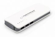 Esperanza EMP106WE Radium power bank Grey,White 8000 mAh