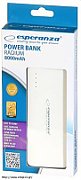 Esperanza EMP106WE Radium power bank Grey,White 8000 mAh