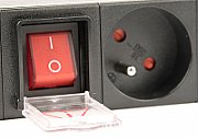 Gembird EG-PDU-014-FC14 power distribution unit (PDU) 8 AC outlet(s) 1U Black