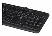 TITANUM TK106 set - USB keyboard + mouse Black