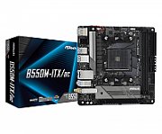 Placa de baza ASRock B550M-ITX/ac, socket AM4, 2x DDR4 UDIMM, 4x SATA, 1x NVMe, 9x USB-A, 1x USB-C, mITX