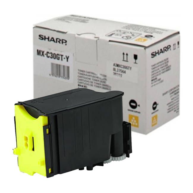 Cartus toner Sharp MXC30GTY ,Galben ,6000 pagini ,Original (MXC30GTY)