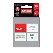 Cartus cerneala Activejet ACC-571CNX ,Albastru ,12 ml (compatibil cu Canon ACC-571CNX)