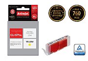 Cartus cerneala Activejet ACC-571YNX ,Galben ,12 ml (compatibil cu Canon ACC-571YNX)