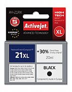 Cartus cerneala Activejet AH-21RX ,Negru ,20 ml (compatibil cu HP AH-21RX)