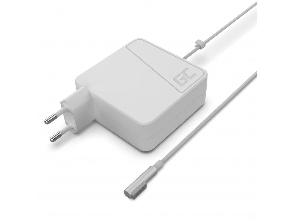 Green Cell AD03 Charger AC Adapter for Apple Macbook 60W / 16.5V 3.65A / Magsafe