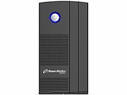 UPS PowerWalker VI 850 SB FRv, 850 VA, 480 W, cu management, line-interactive, 2x Schuko, 12V 6Ah Tower, Negru