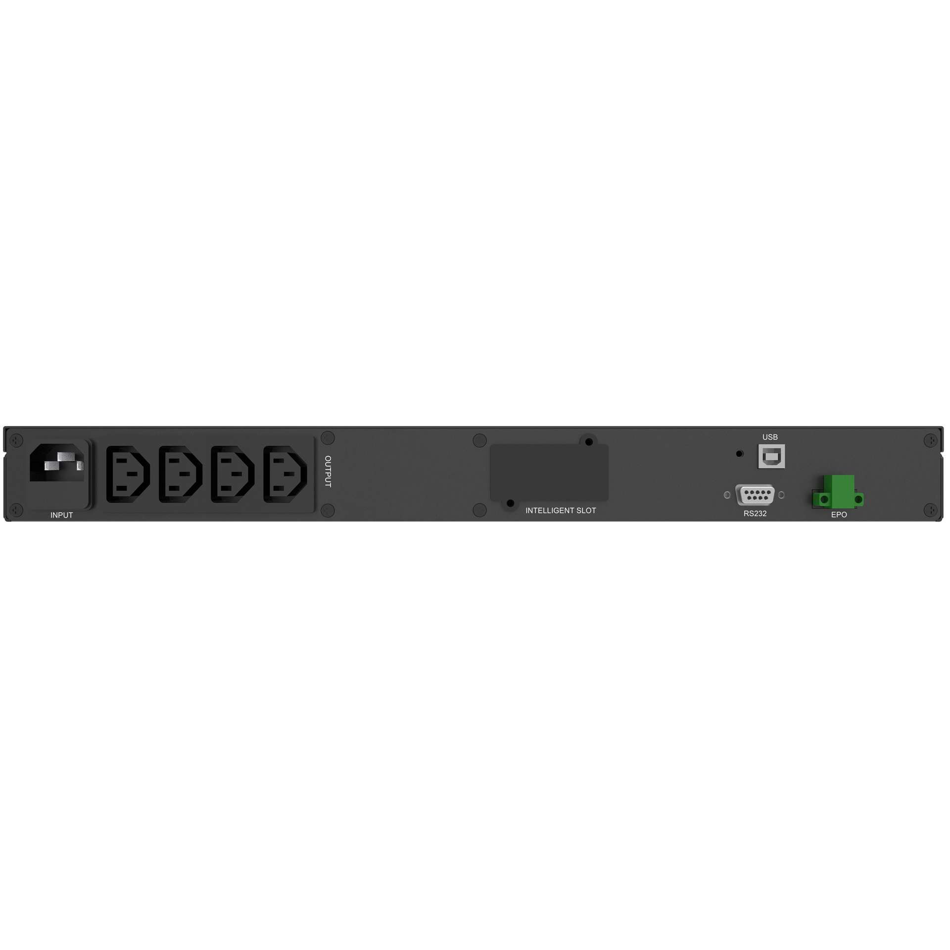 UPS PowerWalker VI 500 R1U, 500 VA, 300 W, cu management, line-interactive, 4x C13, 1x C14, 6.0V/7.0Ah Rack 1U, Negru