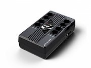 UPS PowerWalker VI 1000 MS FR, 1000 VA, 600 W, cu management, line-interactive, 8x Schuko, 1x RJ45, 12.0V/9.0Ah Brick, Negru