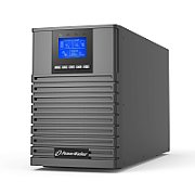 UPS PowerWalker VFI 1500 ICT IOT PF1, 1500 VA, 1500 W, on-line double-conversion, 4x C13, 1x C14, 1x USB, 12 V / 7Ah LCD, Tower, Gri