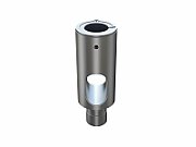 Teava extensie Multibrackets 5402 pentru suporturile cu gas, 10 cm, Silver