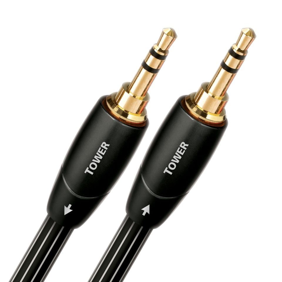 Cablu audio jack 3.5mm - jack 3.5mm AudioQuest Tower 0.6m