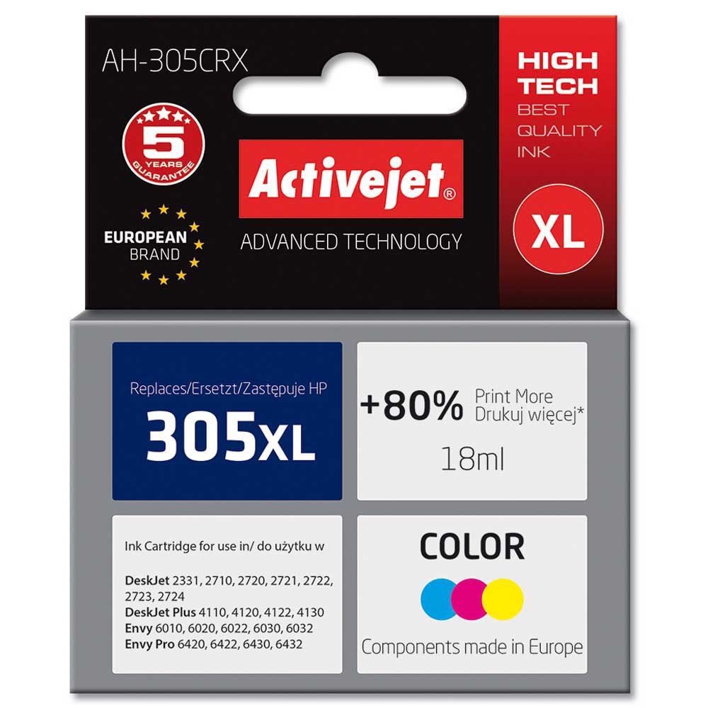 Cartus cerneala Activejet AH-305CRX ,Color ,18 ml (compatibil cu HP AH-305CRX)
