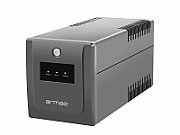 UPS Armac H/1500E/LED, 1500 VA, cu management, line-interactive, 4x Schuko, 1x C14, 1x RJ45, 1x USB, 9Ah LED, Tower, Negru