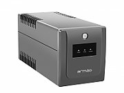 UPS Armac H/1500E/LED, 1500 VA, cu management, line-interactive, 4x Schuko, 1x C14, 1x RJ45, 1x USB, 9Ah LED, Tower, Negru