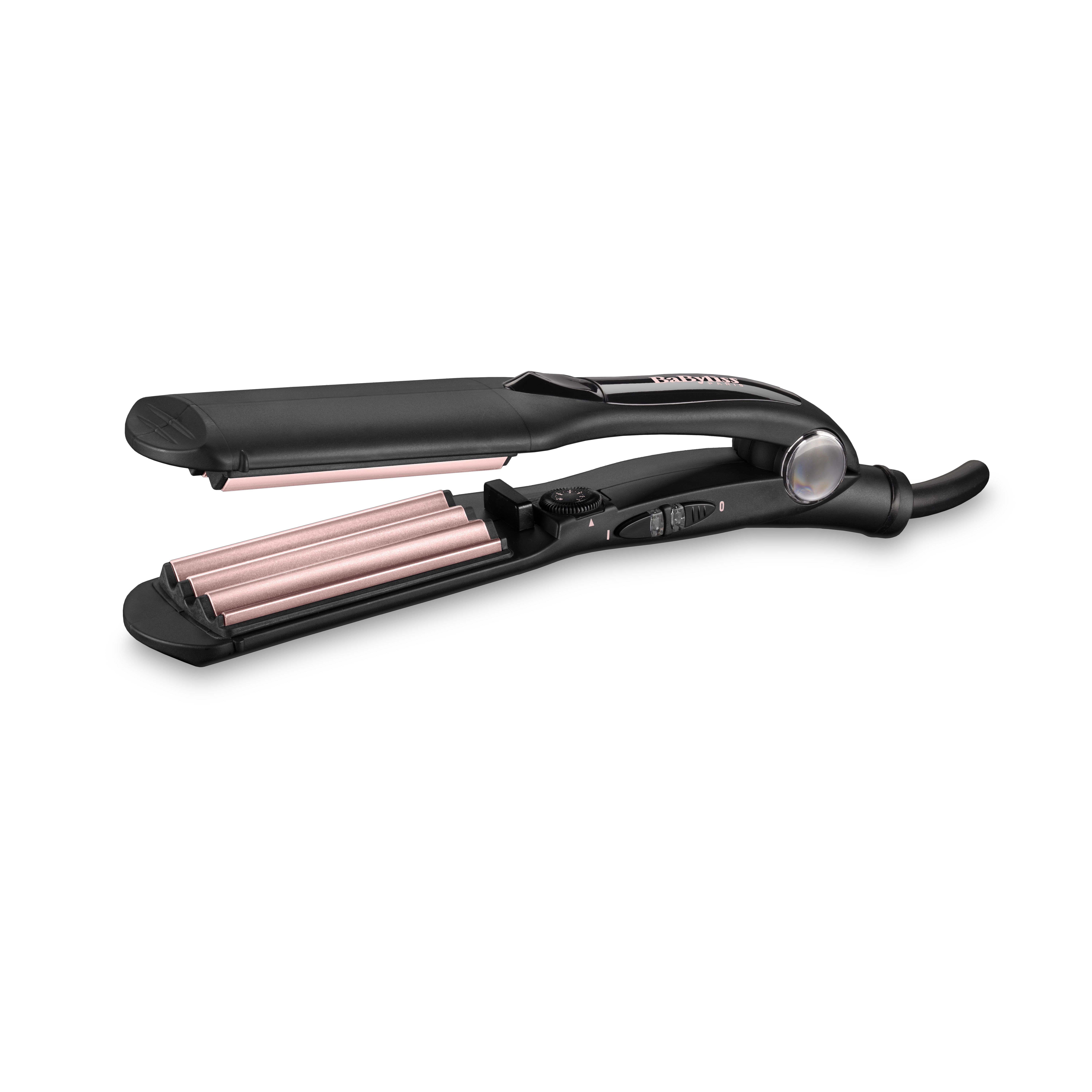 BaByliss The Crimper Texturizing iron Warm Black, Pink 70.9  (1.8 m)
