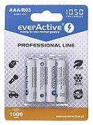 Rechargeable batteries everActive Ni-MH R03 AAA 1050 mAh Professional Line