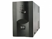 UPS Gembird UPS-PC-850AP, 850 VA, 520 W, cu management, line-interactive, 2x C13, 1x C14, 1x USB, 12V 7Ah Sealed Lead-acid, LED, Tower, Negru