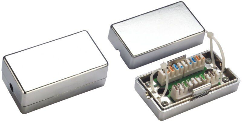 Alantec WTM09 network junction box Cat6 Silver