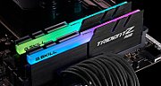 Memorie G.Skill Trident Z 16 GB DDR4 3600 MHz CL18, kit 2 x 8 GB, XMP 2.0, Negru