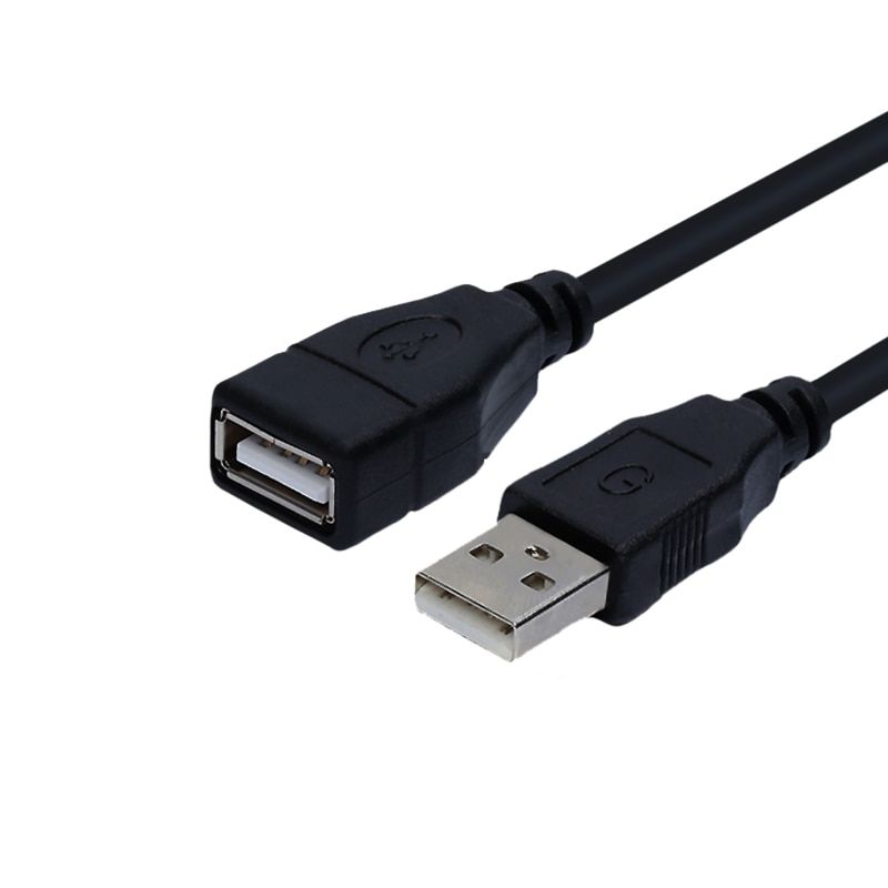 Cablu USB 2.0 5,0 m,  A tata &gt A mama, negru, activ - contacte aurite - extensibil pana la 20m Ambalare: blister 1 buc.
