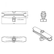 RAM Mounts Double Socket Arm