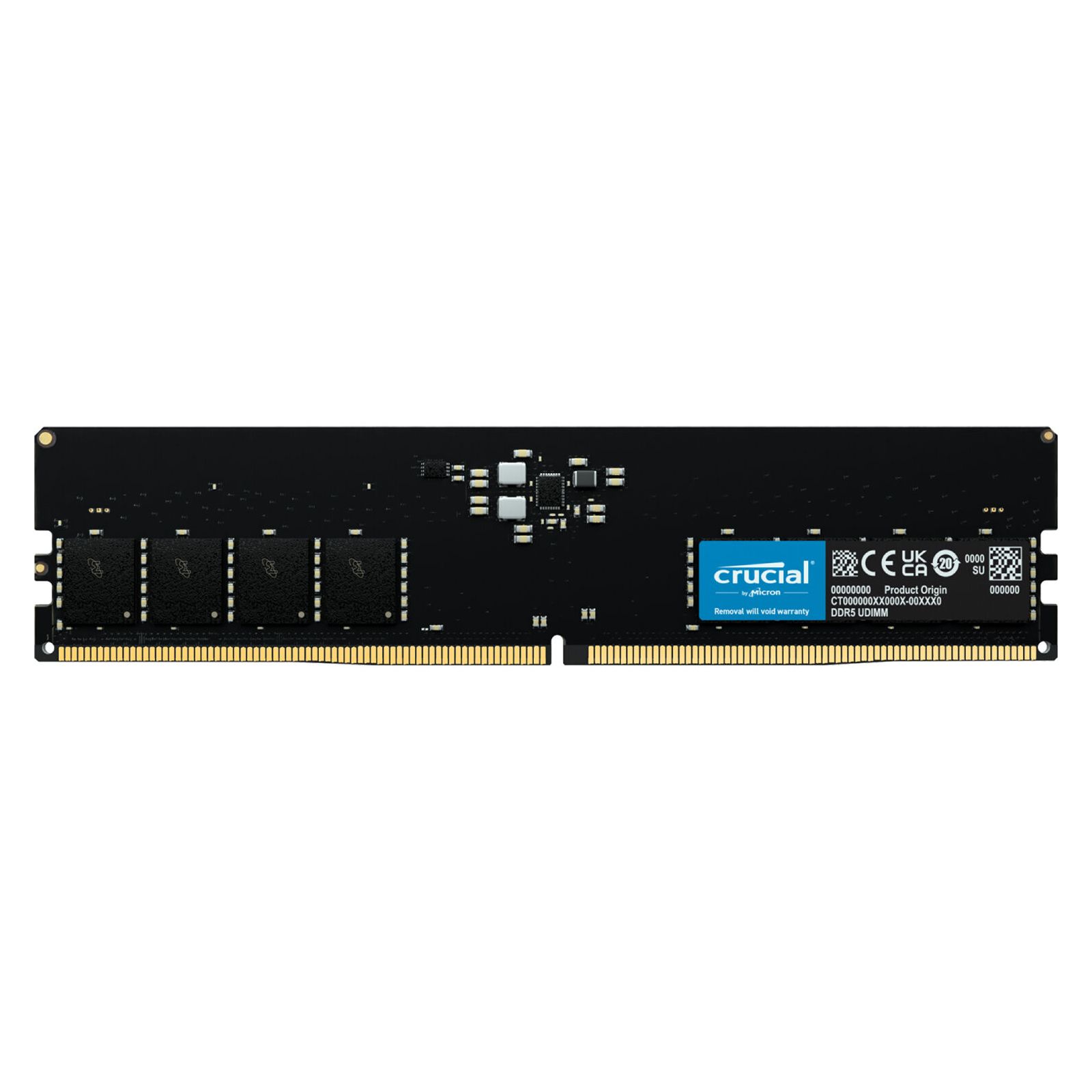 Memorie Crucial 32 GB DDR5 4800 MHz CL40, Negru