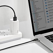 CABLU alimentare si date Baseus Superior, Fast Charging Data Cable pt. smartphone, USB la USB Type-C 66W, 2m, alb  CATYS-A02  (include timbru verde 0.25 lei)