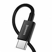 CABLU alimentare si date Baseus Superior, Fast Charging Data Cable pt. smartphone, USB Type-C la Lightning Iphone PD 20W, 2m, negru  CATLYS-C01  (include timbru verde 0.25 lei)