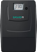 UPS Online USV YS400, 400 VA, 240 W, 2x Schuko, 1x USB, 12V 4.5Ah 7 minute (50% sarcina), Tower, Negru