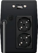 UPS Online USV YS400, 400 VA, 240 W, 2x Schuko, 1x USB, 12V 4.5Ah 7 minute (50% sarcina), Tower, Negru