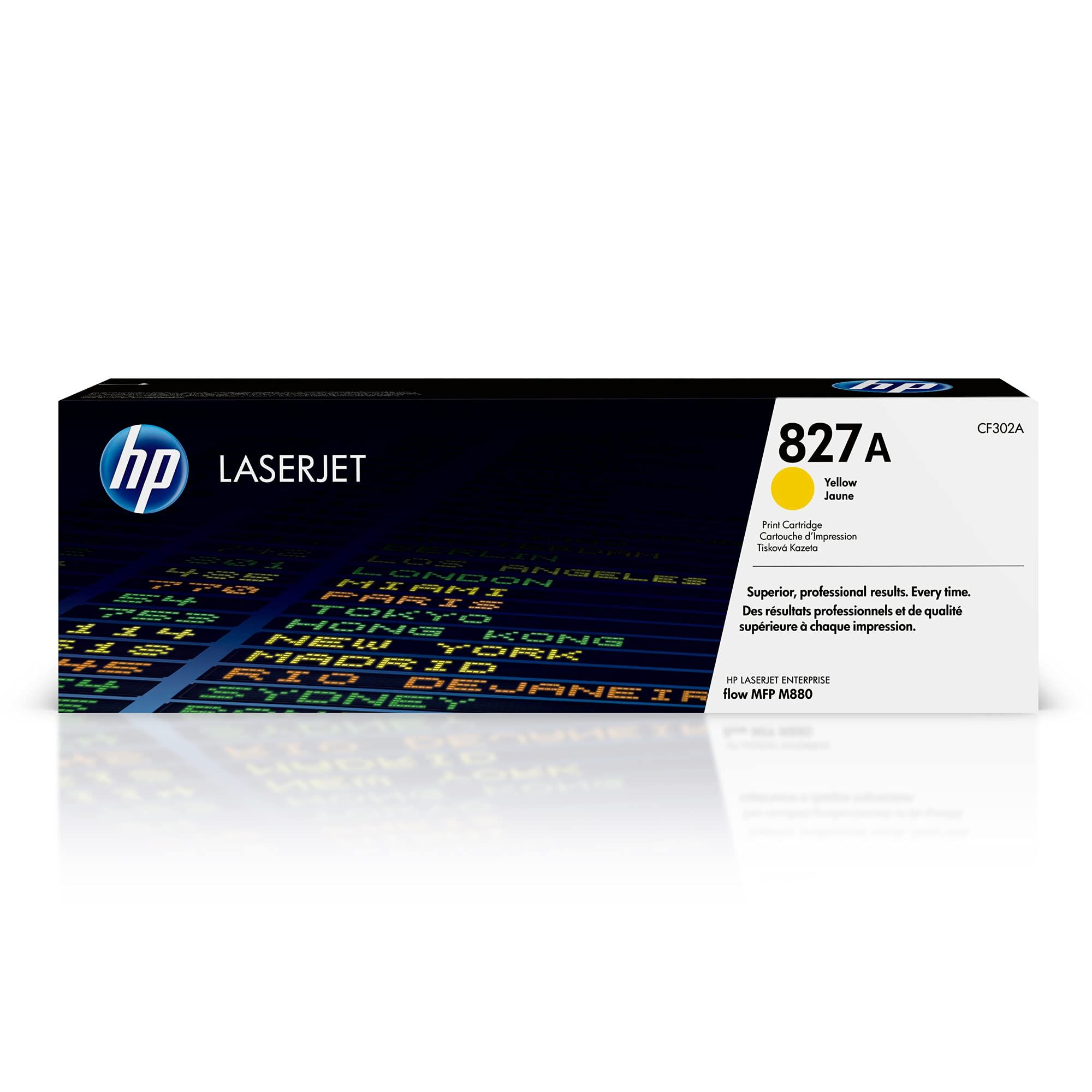 Cartus toner HP CF302A ,Galben ,32 000 pagini ,Original (827a)