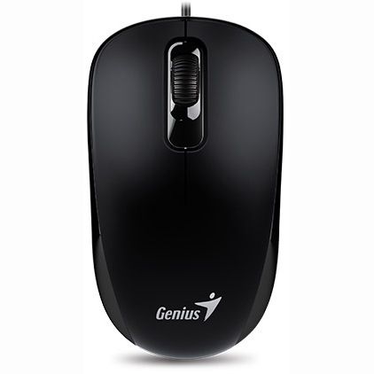 MOUSE Genius,  DX-120 , PC sau NB, cu fir, USB, optic, 1000 dpi, butoane/scroll 3/1, , negru,  31010105100  (include TV 0.18lei)