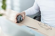 Mouse Trust Verro Ergonomic, Wireless, negru