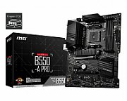 Placa de baza MSI B550-A PRO, socket AM4, 4x DDR4 UDIMM, 6x SATA, 2x NVMe, 13x USB-A, 2x USB-C, ATX
