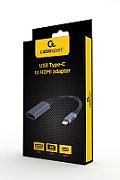 GEMBIRD A-USB3C-HDMI-01 USB Type-C to HDMI display adapter space grey