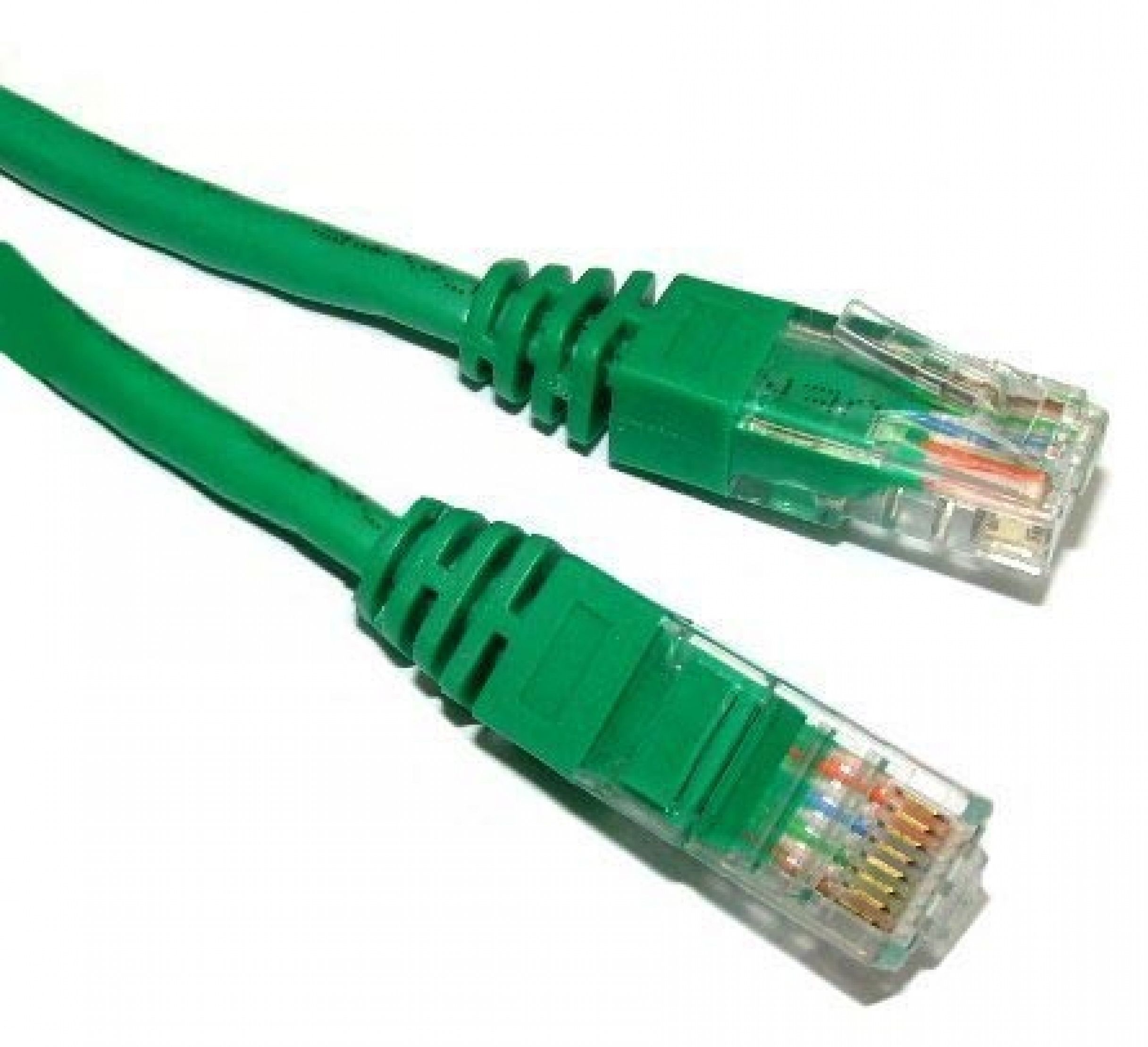 Patch cord Spacer  RJ45, 10 m, verde