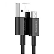 CABLU alimentare si date Baseus Superior, Fast Charging Data Cable pt. smartphone, USB la Micro-USB 2A, 2m, negru  CAMYS-A01  (include TV 0.06 lei)