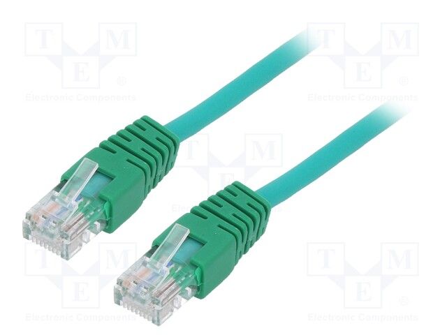 GEMBIRD PP12-0.25M/G patchcord RJ45 cat.5e UTP 0.25m green