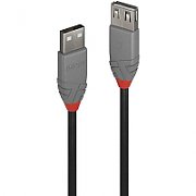 Cablu Lindy 5m USB 2.0 Type A Extension, Anthra Line  https://www.lindy.co.uk/cables-adapters-c1/usb-c449/5m-usb-2-0-type-a- extension-cable-anthra-line-p11316