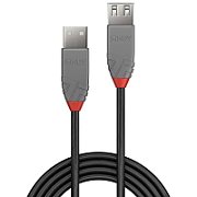 Cablu Lindy 0.5m USB 2.0 Type A Extension, Anthra Line  https://www.lindy.co.uk/cables-adapters-c1/usb-c449/0-5m-usb-2-0-type-a- extension-cable-anthra-line-p11312
