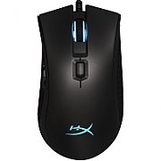 Mouse HP cu fir, HYPERX Pulsefire Haste, Pixart 3327 sensor, DPI pana la 6.200, RGB Gaming Mouse, greutate 123g, Wireless, White