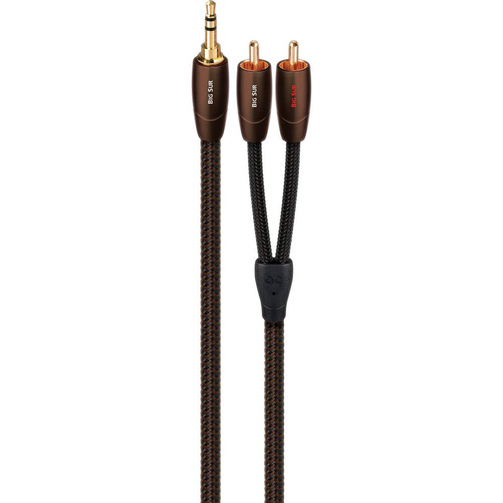 Cablu audio 3.5mm - 2RCA AudioQuest Big Sur 0.6m
