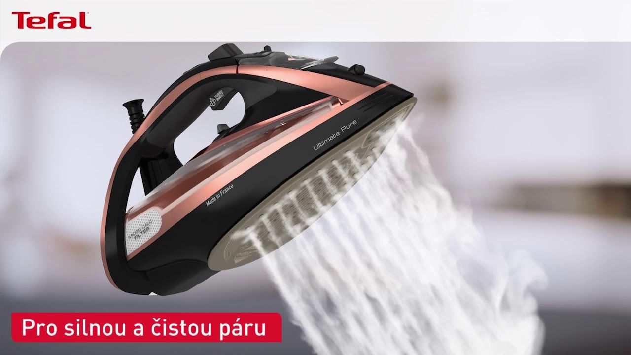 Tefal FV9845E0 iron Durilium AirGlide Autoclean soleplate 3200 W