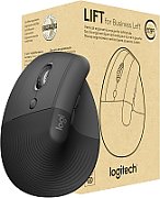 Logitech Wireless Mouse Lift left f.business Ergonomic blac