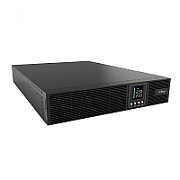UPS nJoy UPCMCOP930HASCG01B, 3000 VA, 2700 W, cu management, on-line, 8x C13, 11 minute (50% sarcina), LCD, Tower/Rack 2U, Negru