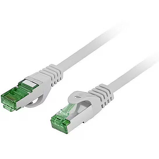 Lanberg PCF7-10CU-0050-S networking cable Grey 0 5 m Cat7 S/FTP (S-STP)