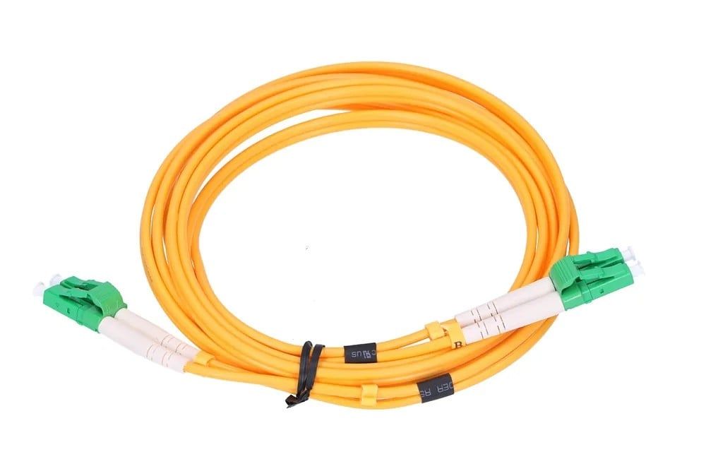 Patchcord Extralink  LC/APC, 1 m, galben, Singlemode